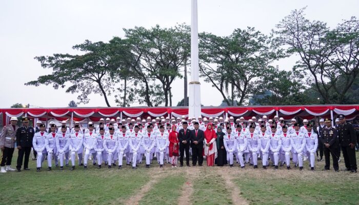 Generasi Muda Kota Bogor Cemerlang Atang Trisnanto Apresiasi Paskibra Kota Bogor