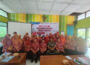 Tanamkan Cinta Tanah Air, Bati Tuud Koramil 22 Wonosari Beri Wasbang Pendidikan Di SMPN 2 Wonosari