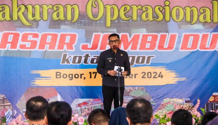 Revitalisasi Pasar Jambu Dua, Upaya Pemkot Bogor Dorong Pertumbuhan Ekonomi