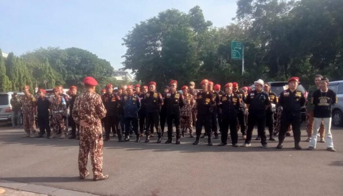 Posbakum Garda Prabowo Bersama Personil DKD Jabar Turut Mengawal Proses Pelantikan Presiden dan Wakil Presiden 