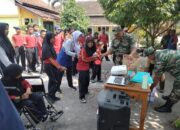 Danramil Prambanan Gelar Kegiatan Jum’at Berkah Di SLB-C YPAALB Klaten