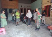 Berikan Rasa Aman, Babinsa Kepatihan Wetan Lakukan Patroli Wilayah Dan Sambang Warga