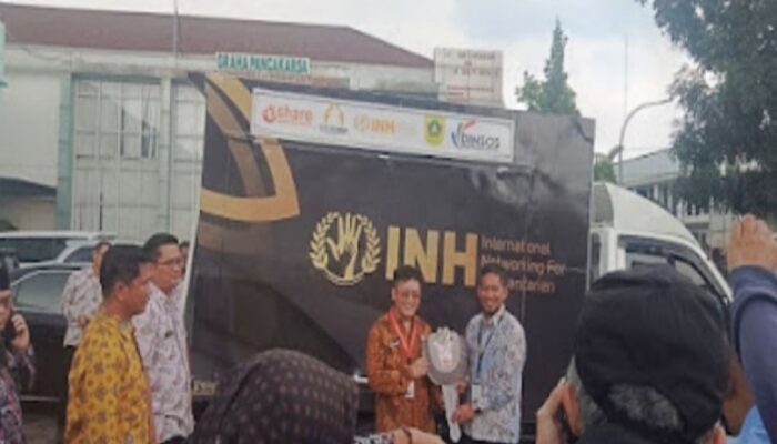 Internasional Networking For Humanitarian (INH) Serahkan Bantuan 2 Unit Mobil Dapur Umum Dan Logistik Kepada Dinas Sosial Kab.Bogor