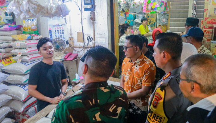 Sidak Pasar, Pj Wali Kota dan Forkopimda Cek Harga Pangan