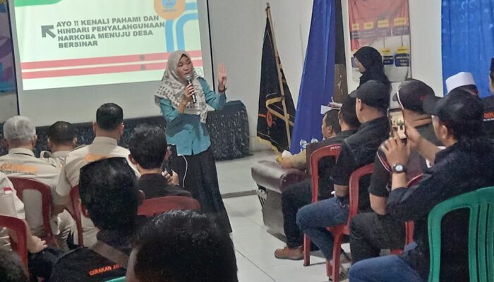 GANNAS Adakan Sosialisasi Tentang Bahaya Penyalah gunaan Narkotika Di Kalangan Generasi Muda