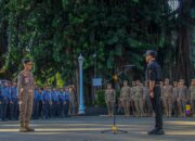 H-1 Pencoblosan, Pj Wali Kota Bogor Cek Kesiapan Satlinmas