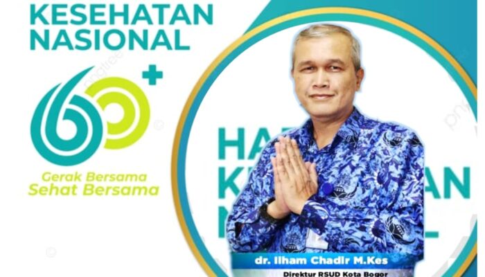 Keluarga Besar RSUD KOTA BOGOR Mengucapkan Selamat Hari Kesehatan Nasional 2024