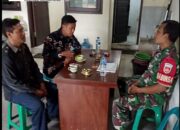 Jelang Tahun Baru, Babinsa Desa Belang Wetan Klaten Sambangi Warga Dan Tokoh Masyarakat