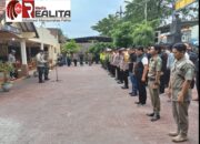 Kapolsek Gempol Pimpin Gelar Apel Persiapan Pengamanan Malam Pergantian Tahun Baru 2025