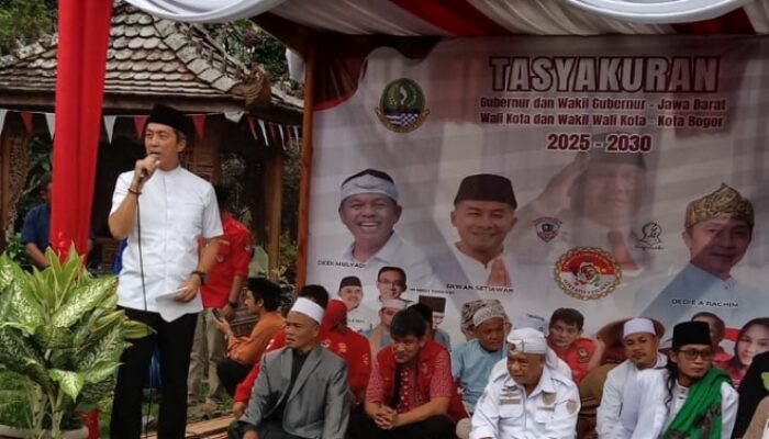 Dedie-Jenal Menang di Pilkada Kota Bogor, Relawan Pamoyanan & SKP Gelar Tasyakuran di Pesantren Babakan