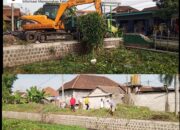 Kompak Sinergiritas Forkopimka Porong, Normalisasi Sungai Rawan Banjir