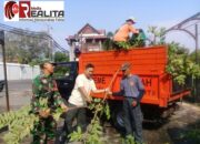 Ini Dia Cara Jitu Babinsa Keprabon Dalam Menciptakan Lingkungan Yang Bersih Dan Sehat di Wilayah Binaan