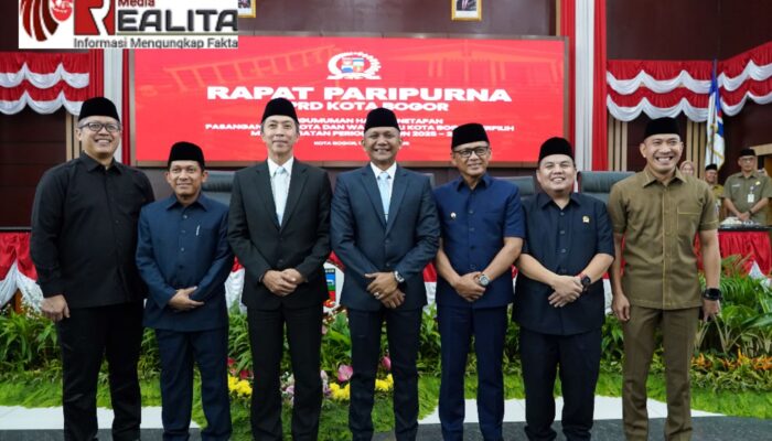 DPRD Kota Bogor Gelar Paripurna Pengumuman Penetapan Wali Kota Terpilih