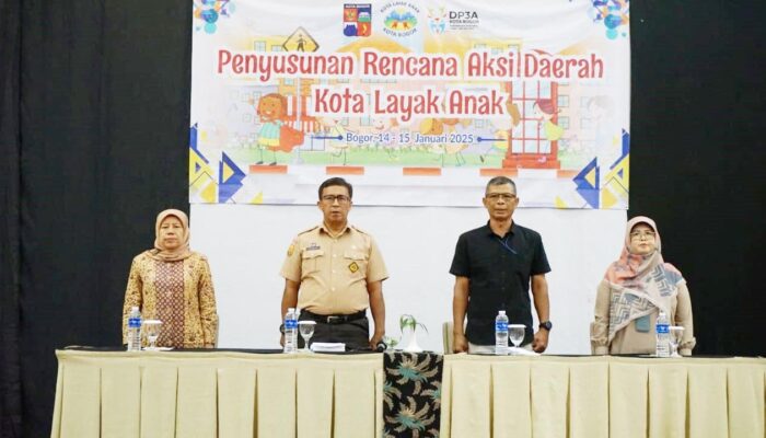 Penyusunan Rencana Aksi Daerah (RAD) Kota Layak Anak, Pemkot Bogor Libatkan Lintas Elemen dan Profesi