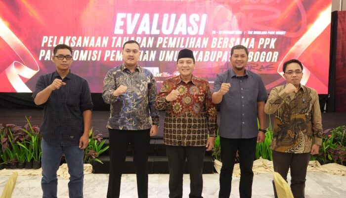 KPU sinergi dengan Pemkab Bogor Ajak PPK se-Kabupaten Bogor Lakukan Evaluasi Pelaksanaan Pilkada Tahun 2024