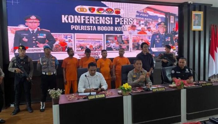 Polisi Tangkap Empat Pelaku Penembakan di Mawar Kota Bogor, Dua Orang Dalam Pengejaran