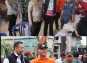 Kasdim 0723 Klaten Dan Wakil Bupati Klaten Bersama Forkopimda Klaten Kunjungi Lokasi Bencana Alam Di Desa Jambukulon