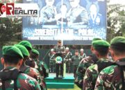 Upacara Pengibaran Bendera Merah Putih Di Kodim 0723/Klaten, Dandim Bacakan Amanat KASAD
