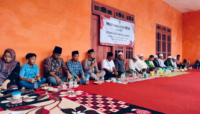 MUSDES Pembahasan dan Penyepakatan Penetapan Calon PAW Kepala Desa Galis Berjalan Kondusif