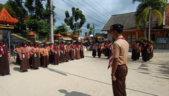 Membangun Karakter dan Melatih Kedisiplinan Siswa, SDN Blega 1 mengadakan PERSAMI