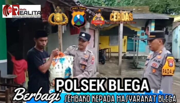 Kapolsek Blega Berbagi Bingkisan Lebaran, Warga Sambut dengan Antusias Rabu 20 Maret 2025
