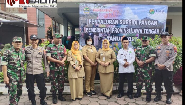 Pemprov Jateng Saluran Subsidi Pangan Di Kecamatan Juwiring