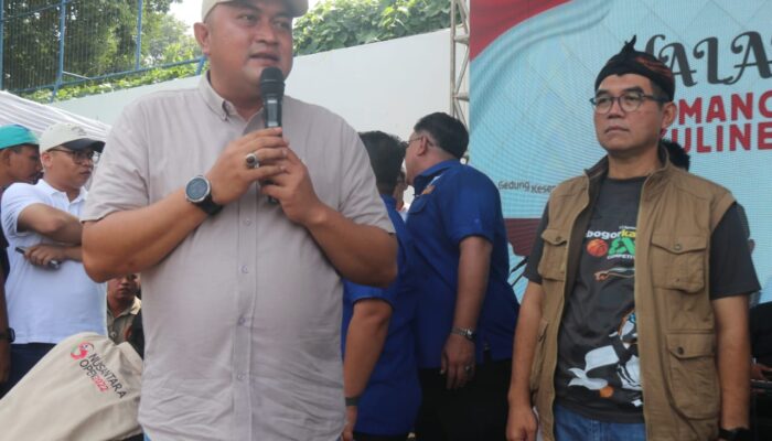 Bupati Bogor Hadiri Mancing Massal dan Kuliner Gratis di Setu Gedung Kesenian Cibinong