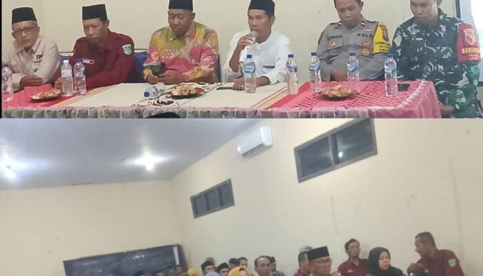 Musyawarah Pembentukan Koperasi Desa Merah Putih” Desa Carat