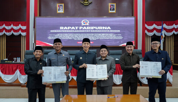 Evaluasi Pelaksanaan Pemerintah Kota Bogor, DPRD Kota Bogor Keluarkan Rekomendasi LKPJ 2024