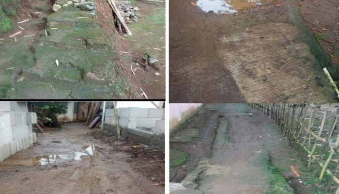 Jalan Kampung Totopong Desa Cipicung Nyaris Tak Pernah Tersentuh Pembangunan, Begini Keluhan Warga