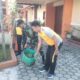 Koramil 22 Wonosari Dan Polsek Wonosari Gelar Karya Bakti Bersihkan Tempat Ibadah Di Desa Duwet Klaten