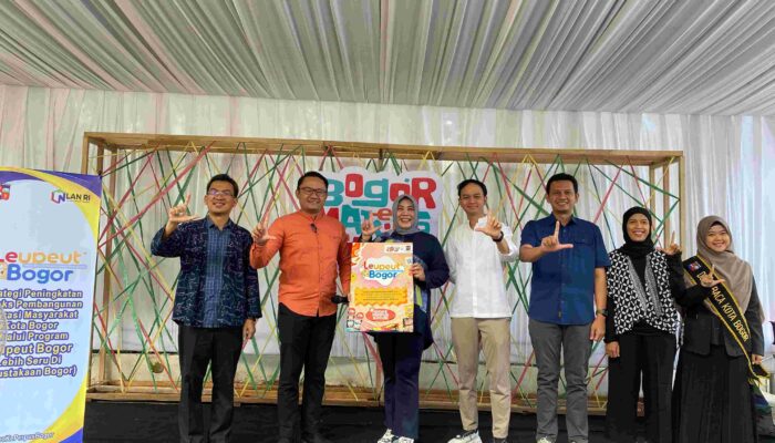 Leupeut Bogor Diresmikan Wali Kota Bogor, Bentuk Ekosistem Kolaborasi