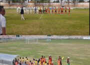 Pertandingan Sepakbola Piala Soeratin 2025 U-17, Persekabpas Menang Atas UFC Surabaya Dengan Scorre 1 – 0