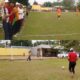 Tendangan Bola Pertama Ke Gawang Nurhadi, Tandai Turnamen Sepak Bola Dibuka