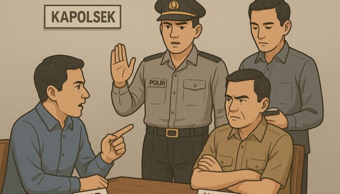 Kades Kemoneng Tidak Menyerahkan LKPPD Sesuai Janji, Fahrizal: “Kades Omon-omon”