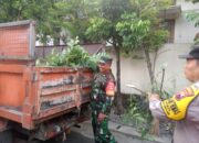 Kerja Bhakti Babinsa dan Saberling Nusukan, Ciptakan Lingkungan Bersih dan Sehat