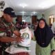 Babinsa Koramil 24/Klaten Utara Monitoring Distribusi Bantuan Beras di Tiga Wilayah Binaan
