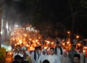 Bupati Bogor Rudy Susmanto Pimpin Pawai Obor Sambut Tahun Baru Islam 1447 H dan Tutup Rangkaian Hari Jadi Bogor ke-543