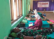 Koramil 22 Wonosari Sukseskan Donor Darah Peringatan Hari Jadi Klaten Ke-221 Dan HUT Ke-80 RI