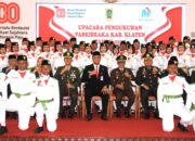 Putra-Putri Terbaik Klaten Resmi Dikukuhkan Sebagai Paskibraka HUT Ke-80 Republik Indonesia
