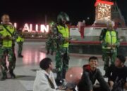 Danramil 01/Kota Teguhkan Komitmen Jaga Keamanan Klaten Tengah Lewat Patroli Humanis
