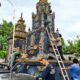 Karya Bakti Teritorial Kodim 0723/Klaten Di Pura Amerta Loka, Perkuat Kebersamaan Sambut HUT TNI