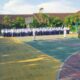 Danramil 20/Cawas Pimpin Upacara Bendera Di SMPN 1 Cawas, Sampaikan