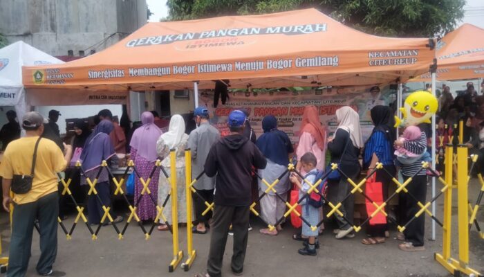 GERAKAN PANGAN MURAH DI CITEUREUP MERIAHKAN PERINGATAN HARI SUMPAH PEMUDA