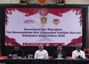 BAKESBANGPOL Kabupaten Bogor Perkuat Sinergitas Intelijen Daerah Demi Terwujudnya Kondusifitas dan Ketahanan Wilayah