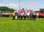 Bupati Mas Rusdi Hadiri Pimpin Apel Sijalinmajataru Dan Kukuhkan Relawan Damkar