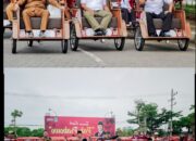 Bupati Pasuruan Mas Rusdi Menyalurkan Bantuan100 Unit Becak Listrik Secara Gratis Dari Persiden Prabowo Subianto