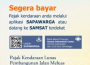 Keren! Pemkot Bogor Melalui Bapenda Beri Kemudahan Bayar Pajak kendaraan Bisa Langsung di Aplikasi SAPAWARGA