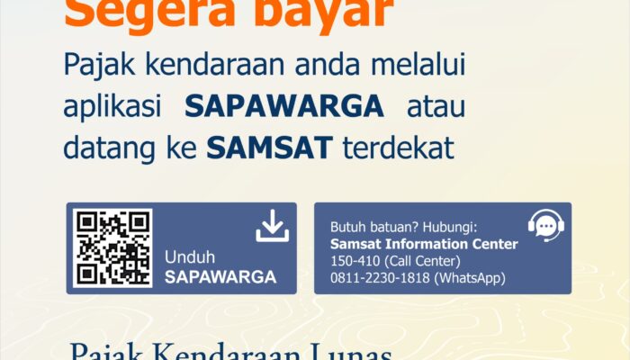 Keren! Pemkot Bogor Melalui Bapenda Beri Kemudahan Bayar Pajak kendaraan Bisa Langsung di Aplikasi SAPAWARGA