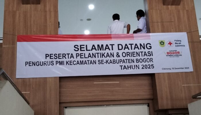 Wartawan Dilarang Masuk Ruang Pelantikan PMI Kecamatan se-Kabupaten Bogor, Transparansi Dipertanyakan